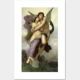 Abduction of Psyche by Bouguereau Posters and Art